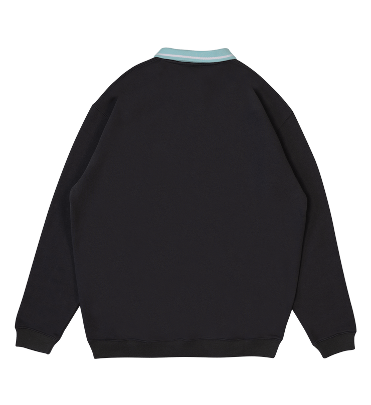 Emiru Collar Crewneck Charcoal