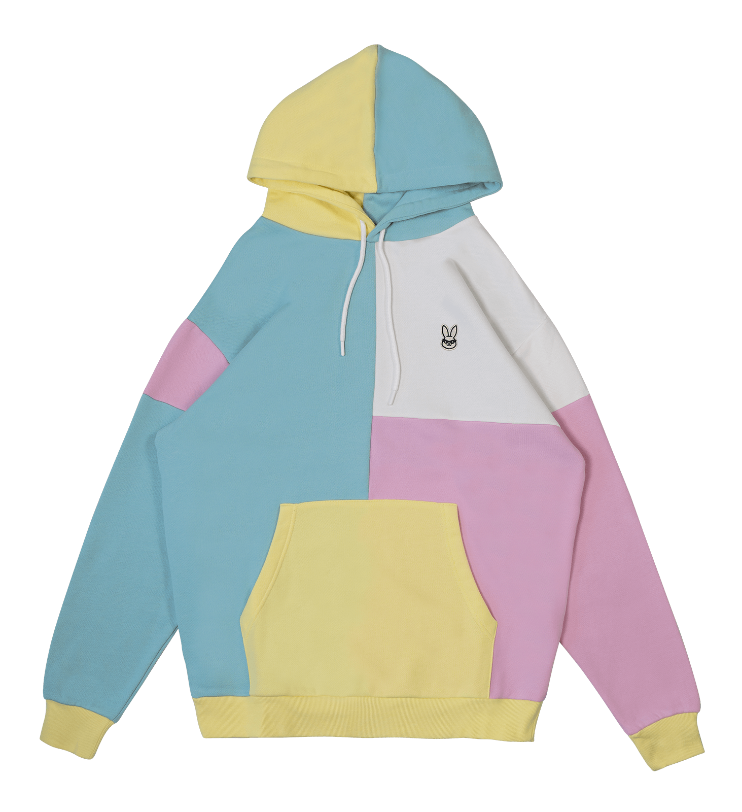 Nike colour block shop hoodie pastel